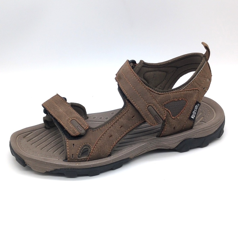 Northside Shoes Mens Green 9 Sport Sandals Hook Loop Straps Adjustable